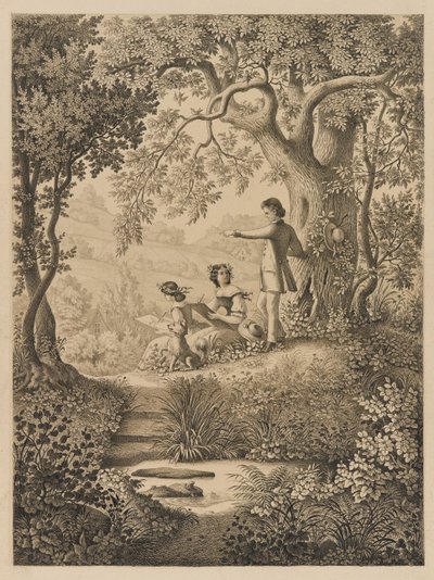 Eine Zeichenstunde, 1865 von Constantine Hertzberg