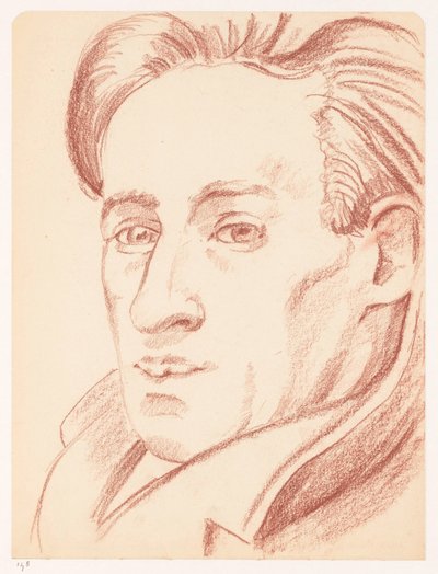 Selbstporträt von Cor van Teeseling