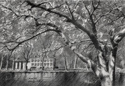 Herrenhaus am Wasser von Corné Akkers