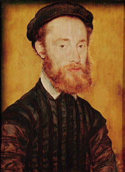 Porträt eines Mannes mit blondem Haar von Corneille de Lyon