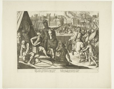 Eroberung von Rom, 1527, Nr. 2 von Cornelis Boel