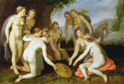 Eine Szene aus der Legende von Perseus und Andromeda von Cornelis Cornelisz van Haarlem