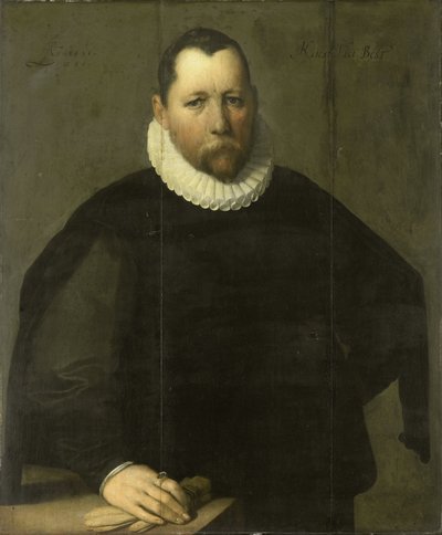 Pieter Jansz Kies (ca. 1536-97). Bürgermeister von Haarlem von Cornelis Cornelisz. van Haarlem