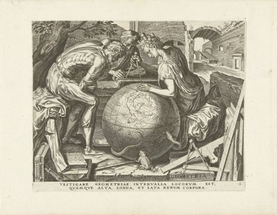 Geometrie (Geometrie) von Cornelis Cort