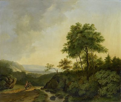 Ansicht im Harz von Cornelis François Roos