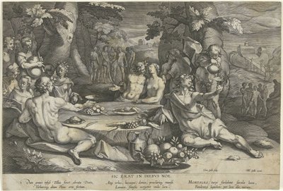 Sündiges Leben in den Tagen Noahs von Cornelis Galle (I)