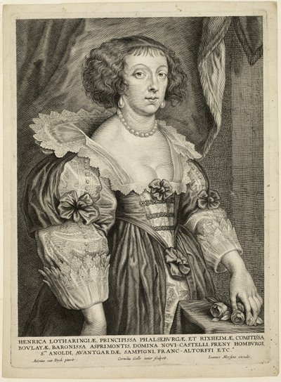 Henriette von Lothringen von Cornelis Galle II