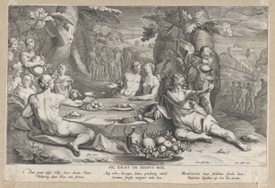 Die Sündhaftigkeit der Menschheit von Cornelis Galle I