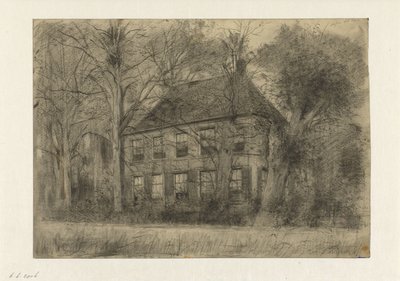 Altes Haus am Gein von Cornelis Gerardus 