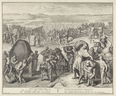 Überquerung des Jordan von Cornelis Huyberts