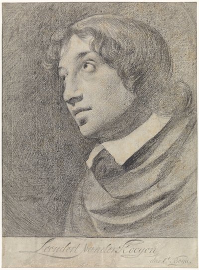 Porträt von Leendert van der Cooghen von Cornelis Pietersz. Bega