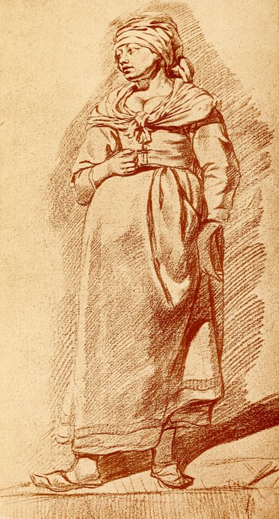 Studie zu einem niederländischen Bauern von Cornelis Pietersz Bega