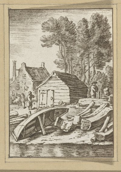 Schiffswerft von Cornelis Ploos van Amstel