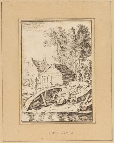 Werft, 1761, veröffentlicht 1765 von Cornelis Ploos van Amstel