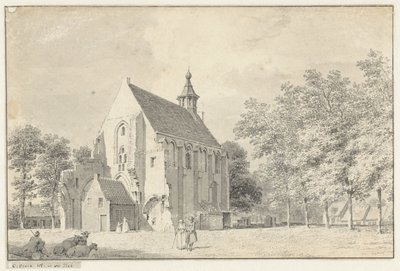 Kirche von West-Souburg von Cornelis Pronk