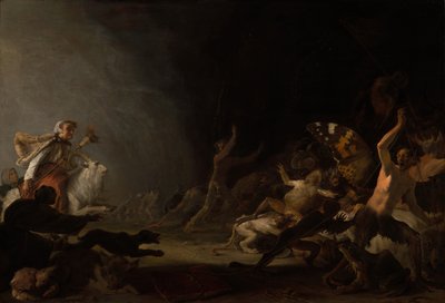 Ein Hexensabbat, ca. 1650 von Cornelis Saftleven