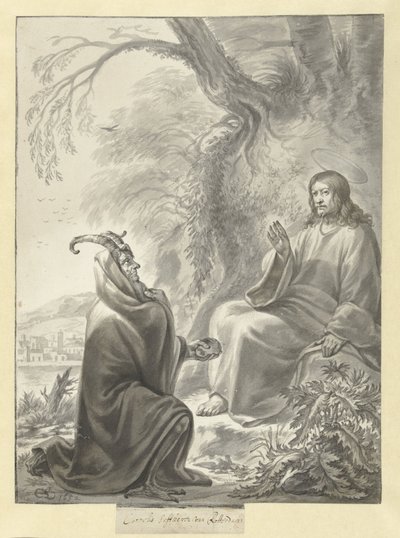 Die Versuchung Christi von Cornelis Saftleven
