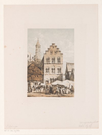 Häuser aus dem 12. Jahrhundert von Cornelis Springer
