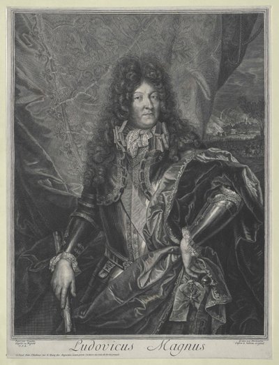 König Ludwig XIV. von Frankreich von Cornelis Vermeulen