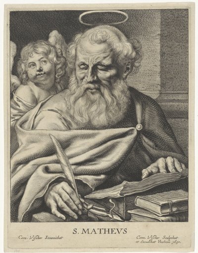 Evangelist Matthäus von Cornelis Visscher (II)