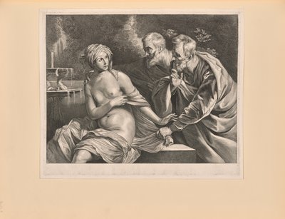Susanna und die Ältesten, aus Kabinett Reynst von Cornelis Visscher