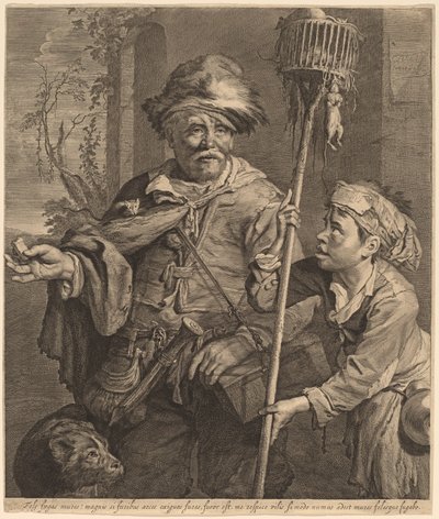 Der Verkäufer von Rattengift von Cornelis Visscher