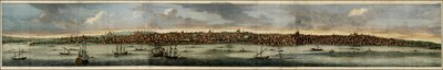 1698 kolorierte Ansicht von Konstantinopel von Cornelis De Bruyn von Cornelis de Bruijn