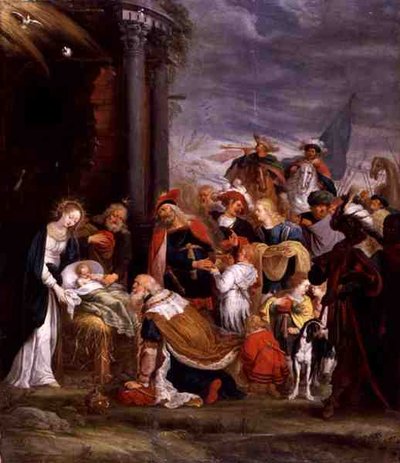 Die Anbetung der Könige von Cornelis de I Baellieur