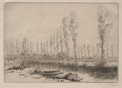 In der Nähe von Amiens, die Torfmoore von Cornelis de Visscher