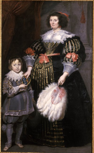 Madame Charlotte Butkens-Smit van Cruyninghen und ihr Sohn Johannes-Amatus von Cornelis de Vos