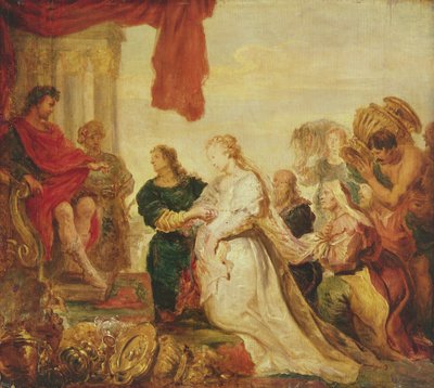 Die Mäßigung des Scipio von Cornelis de Vos
