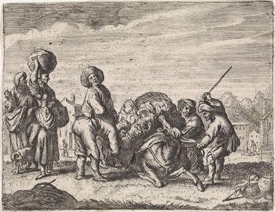 Der schreiende Esel von Cornelis de Wael