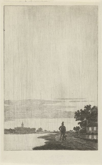 Der Komet von Donati, 1858 von Cornelis van der Griendt