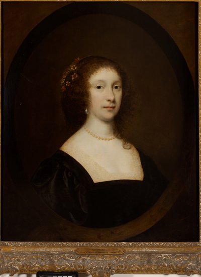 Eine Dame der Familie Kingsmill von Cornelius I Johnson