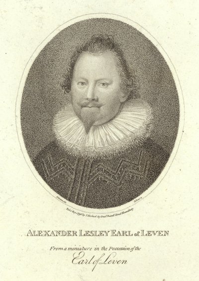 Porträt von Alexander Leslie, Earl of Leven von Cornelius Janssen van Ceulen