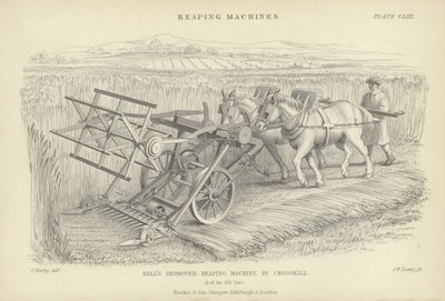 Bells verbesserte Erntemaschine von Crosskill von Cornelius Varley