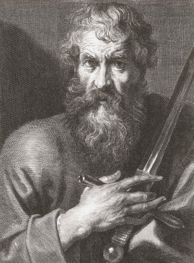 Paulus der Apostel. Porträt von Cornelius van Caukercken