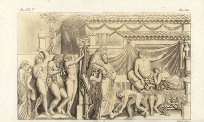 Szene aus Petronius