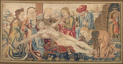 Altartafel mit der Beweinung, ca. 1474 von Cosimo Tura