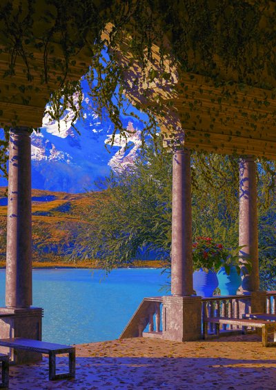 Pergola Bergseeblick von CosmoZach
