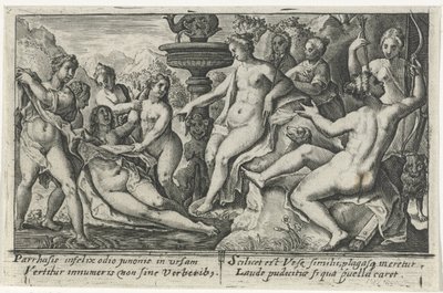 Diana und Callisto von Crispijn van de Passe (I)