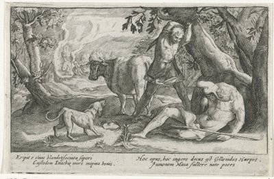 Merkur tötet Argus von Crispijn van de Passe (I)