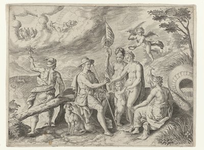 Das Urteil des Paris von Crispijn van de Passe (I)