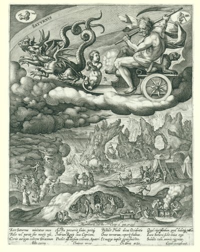 Saturn von Crispijn van de Passe (I)