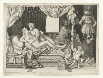 Mars und Venus von Crispijn van de Passe (II)