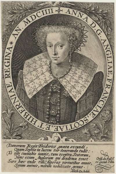 Anne von England von Crispijn van de Passe I