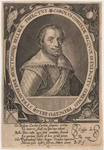 Charles de Bucquoy von Crispijn van de Passe I