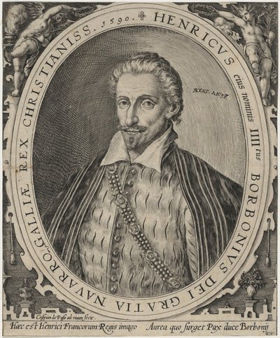 Heinrich IV., König von Frankreich von Crispijn van de Passe I