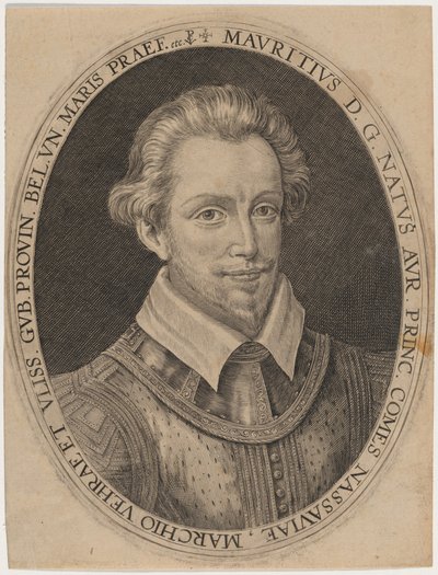 Moritz von Nassau, Prinz von Oranien von Crispijn van de Passe I