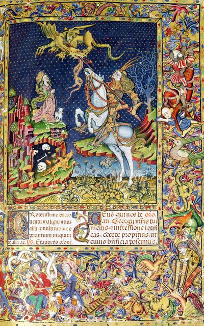 Messbuch des Heiligen Georg von Topusko, 15.-16. Jahrhundert von Croatian School